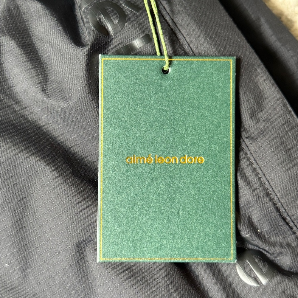 Aimé Leon Dore x New Balance Track Pant /  black and green - Picture 4 of 15